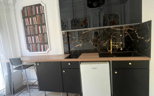 Studio rénové avec terrasse, Beauvoisine, Rouen (76000)