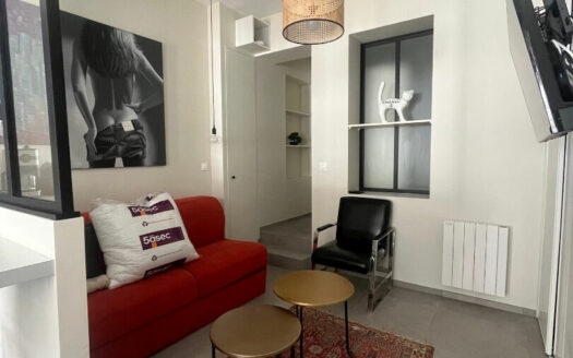 STUDIO MEUBLE 31m² – PLACE DU VIEUX MARCHE (76000)