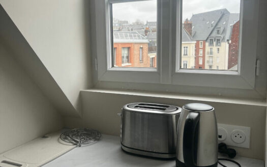 Studio meublé 16m² – Hyper centre, vieux marché (76000)
