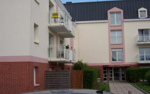 A louer, F2 de 47m² avec balcon et paking à Bois Guillaume