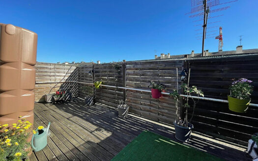 A louer, F3 de 62m², terrasse, parking Rouen centre