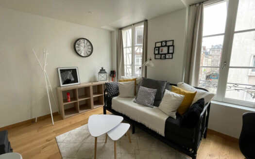 Studio meublé de 20.70m² – ROUEN CENTRE