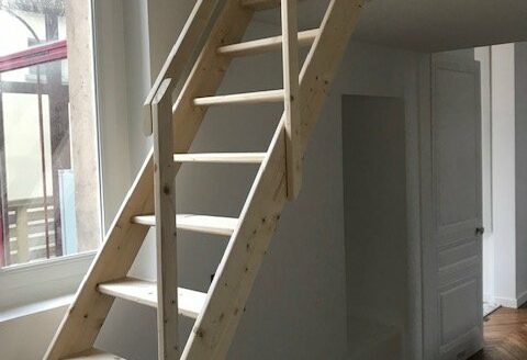 Superbe meublé entre la gare et boulingrin, F2 en mezzanine de 38m²