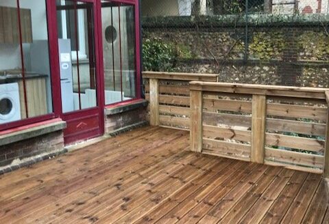 Superbe meublé entre la gare et boulingrin, F2 en mezzanine de 38m²