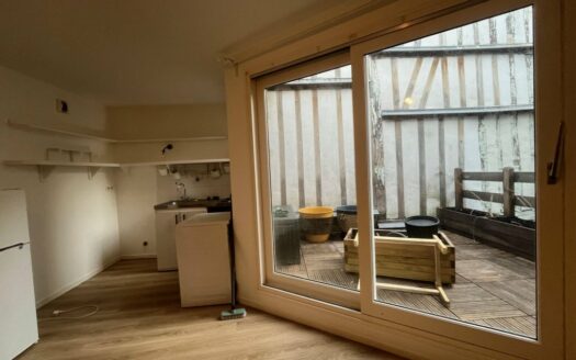 Charmant T2 en hyper centre de Rouen avec terrasse privative