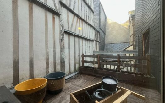 Charmant T2 en hyper centre de Rouen avec terrasse privative