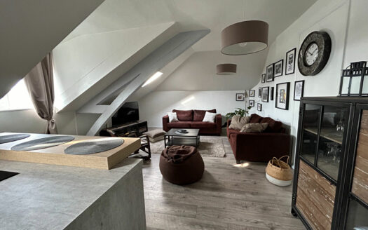 A vendre appartement F3 au 3ème et dernier étage d'un hôtel particulier.