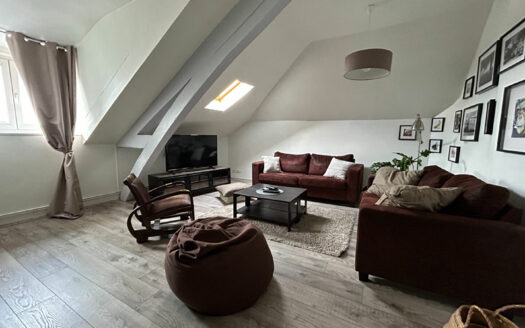 A vendre appartement F3 au 3ème et dernier étage d'un hôtel particulier.