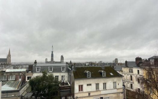 F3 idélament situé entre la rue beauvoisine et l'hotel de ville - Vue dégagée su