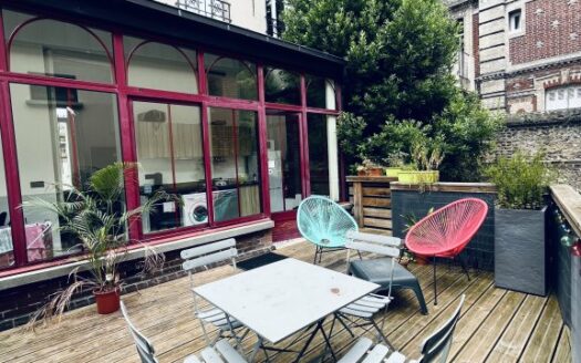 Coup de coeur, duplex meublé entre la gare et boulingrin,  en mezzanine de 38m²