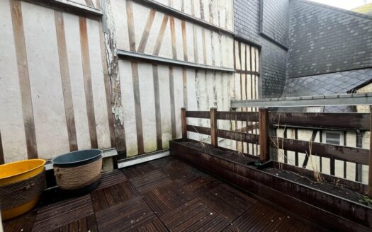 Charmant T2 en hyper centre de Rouen avec terrasse privative