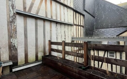 Charmant T2 en hyper centre de Rouen avec terrasse privative