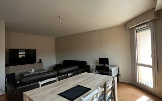 Rouen Rive Gauche – Appartement F3 de 80 m² avec parking couvert