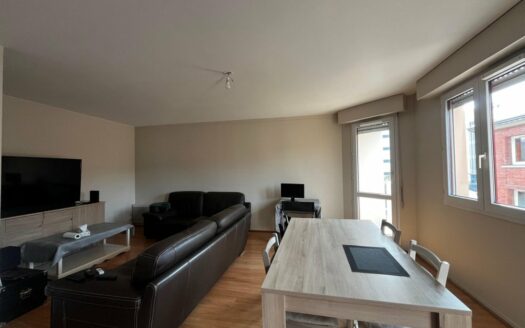Rouen Rive Gauche – Appartement F3 de 80 m² avec parking couvert