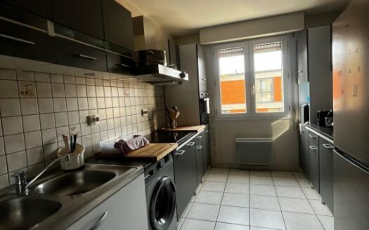 Rouen Rive Gauche – Appartement F3 de 80 m² avec parking couvert