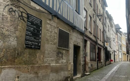 Charmant T2 en hyper centre de Rouen avec terrasse privative