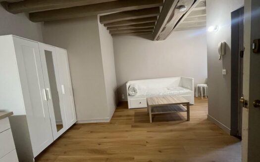 A louer, studio meublé, Rue Eau de Robec à Rouen