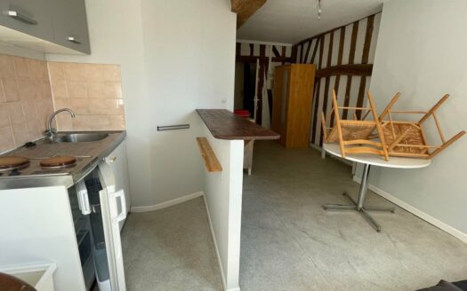 Studio meublé de 23,79m² à Rouen - Quartier Saint-Maclou