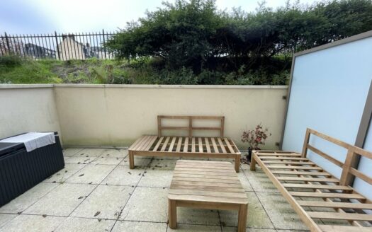Studio de 22.5m² - gare de rouen - terrasse
