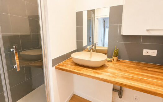 Rouen Saint-Marc - F3 avec balcon sud, parking et cave