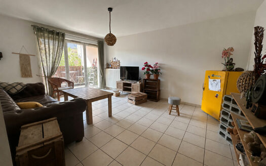A vendre Rouen Rive Gauche F3 63m²  balcon parking