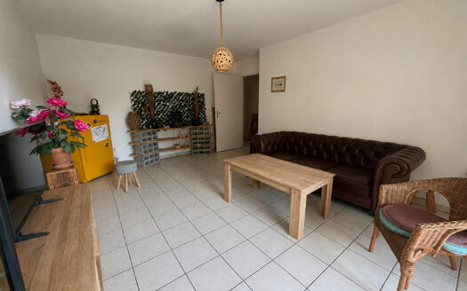 A vendre Rouen Rive Gauche F3 63m²  balcon parking
