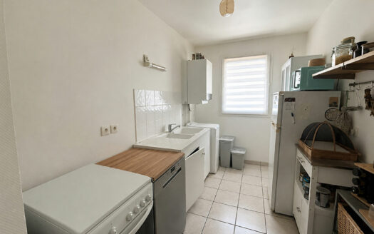 A vendre Rouen Rive Gauche F3 63m²  balcon parking