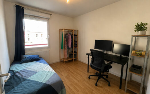 A vendre Rouen Rive Gauche F3 63m²  balcon parking