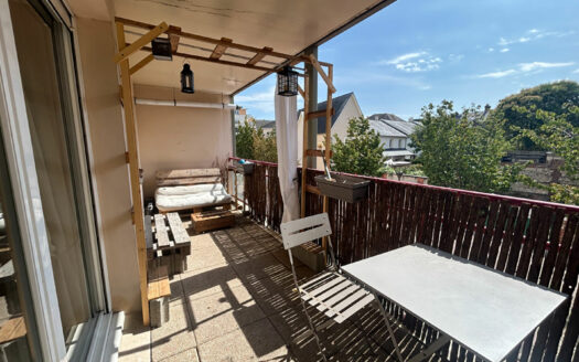 A vendre Rouen Rive Gauche F3 63m²  balcon parking