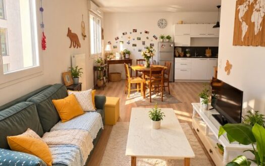 A LOUER - Appartement F3 de 61m² avec balcon - Quartier Luciline ROUEN