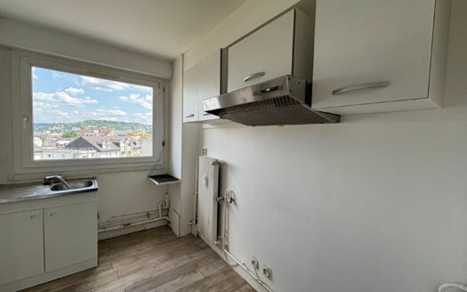 A vendre Rouen Gauche F3 vue dégagée