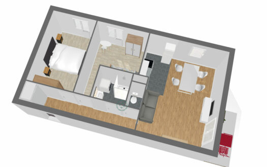 A vendre Maromme centre F3 avec balcon, cave et garage